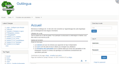 Desktop Screenshot of outilingua.net